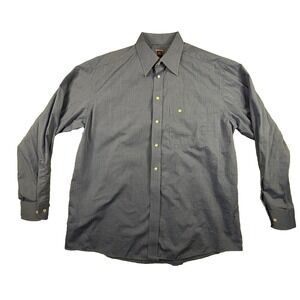 Eton Men's 2XL Dress Shirt Blue LS SEE DESCRIPTION